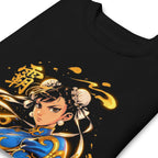 Suéter Street Fighter Chun Li Golden Spiked Bracelets - Doblado zoom