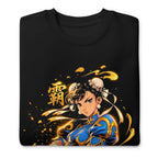 Suéter Street Fighter Chun Li Golden Spiked Bracelets - Doblado