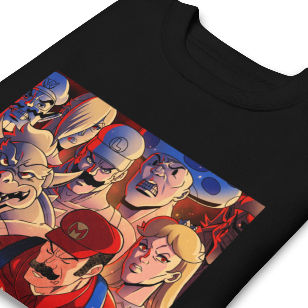 Suéter Super Mario Gritty Cast Red Mushroom - Doblado zoom