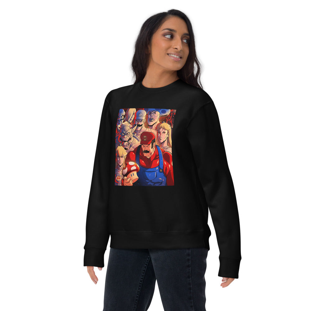 Suéter Super Mario Gritty Cast Red Mushroom - Lifestyle mujer