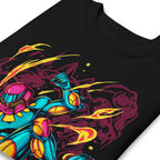 Suéter Teal Power Suit Arm Cannon Jump Kick - Doblado zoom