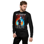 Suéter Todoroki Fire And Ice My Hero Academia - Lateral izquierdo