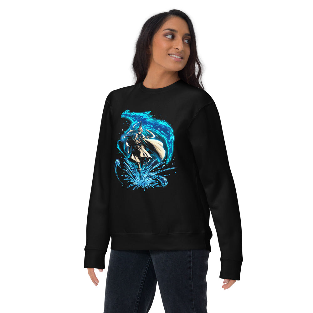 Suéter Water Wizard Blue Dragon Splash - Lifestyle mujer