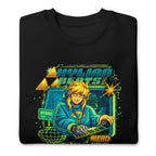 Suéter Zelda Link Hylian Beats Synth - Doblado