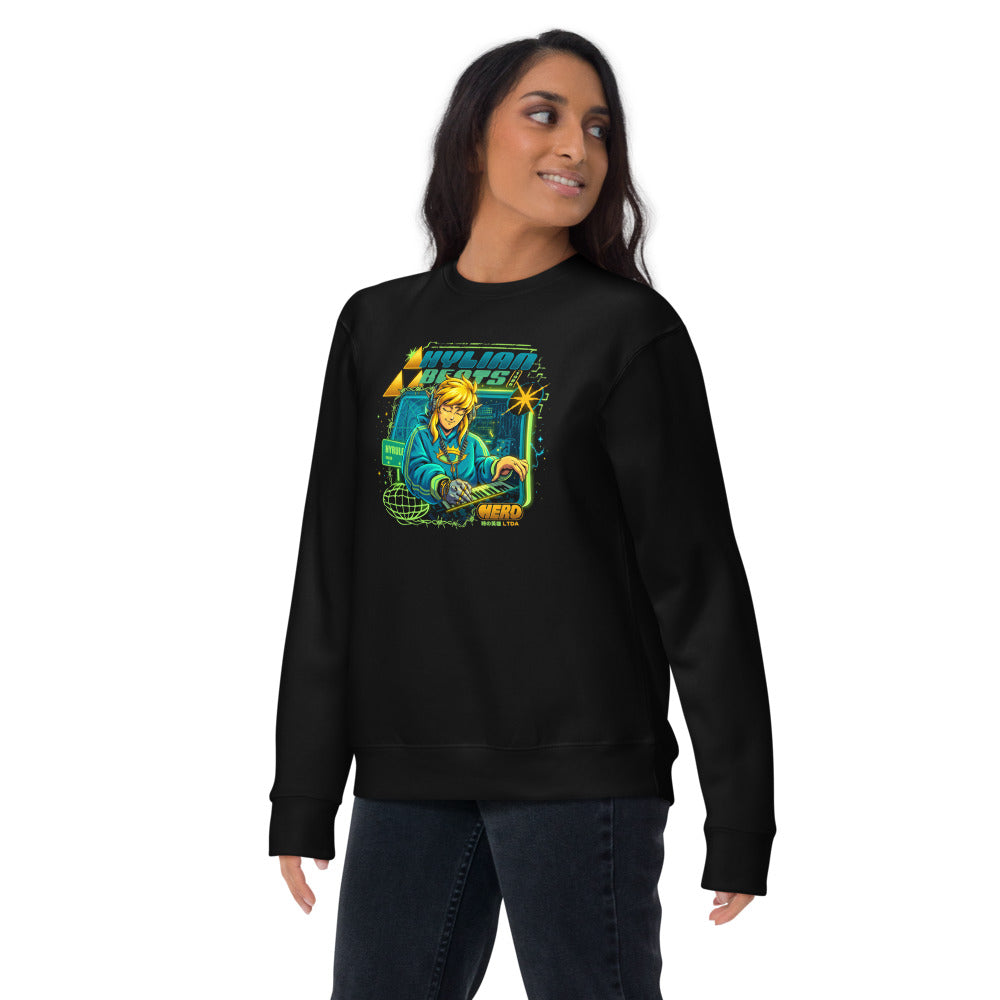 Suéter Zelda Link Hylian Beats Synth - Lifestyle mujer