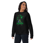Sueter Zelda Link Silhouette Green Glow Lifestyle mujer