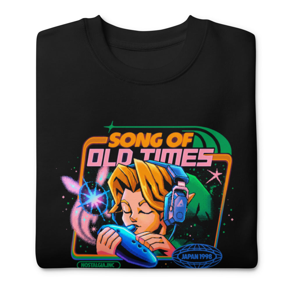 Suéter Zelda Link Song Of Old Times - Doblado