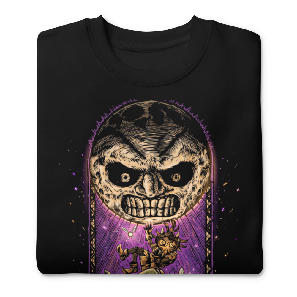 Suéter Zelda Majora's Mask Angry Moon Link - Doblado