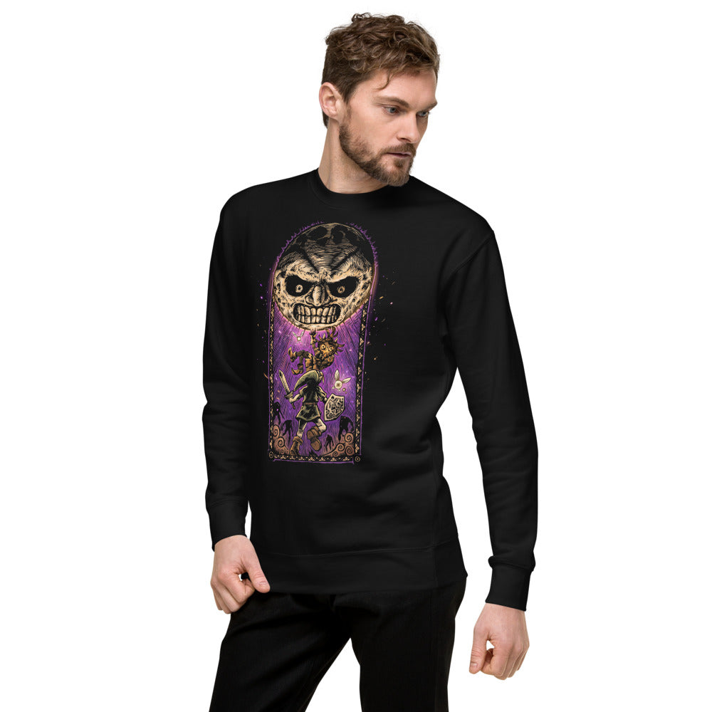 Suéter Zelda Majora's Mask Angry Moon Link - Lateral izquierdo