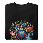 Suéter Zelda Tattoo Flash Majoras Mask Rupees - Doblado