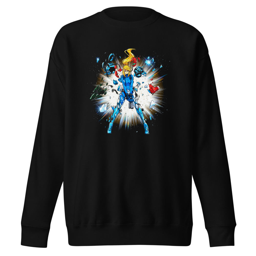 Sueter Zero Suit Shatter Metroid Frente