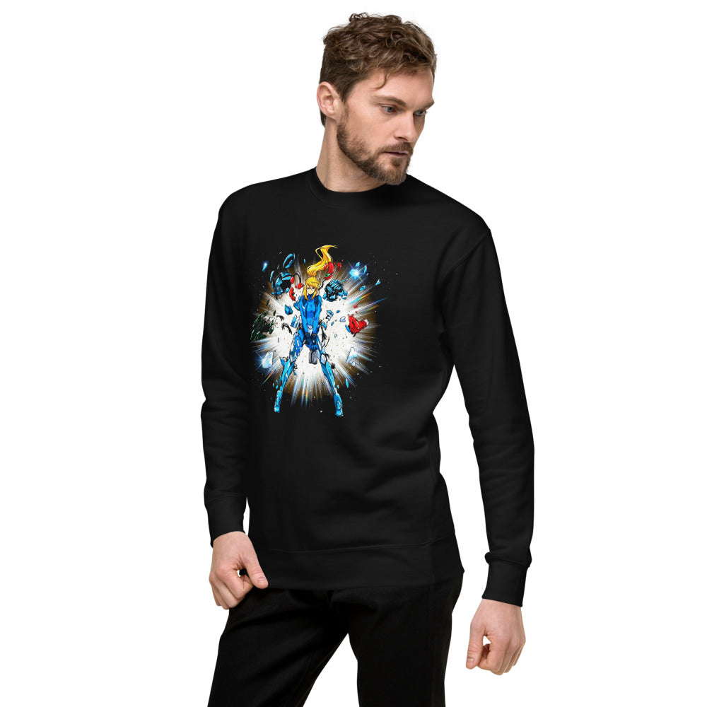 Sueter Zero Suit Shatter Metroid Lateral izquierdo