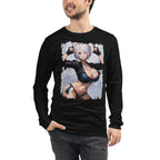 King Of Fighters Angel Manga Larga - Modelo masculino