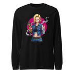 Dragon Ball Android 18 Denim Manga Larga - Frente