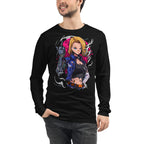 Dragon Ball Android 18 Portrait Manga Larga - Modelo masculino