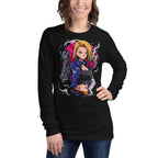 Dragon Ball Android 18 Portrait Manga Larga - Modelo femenina