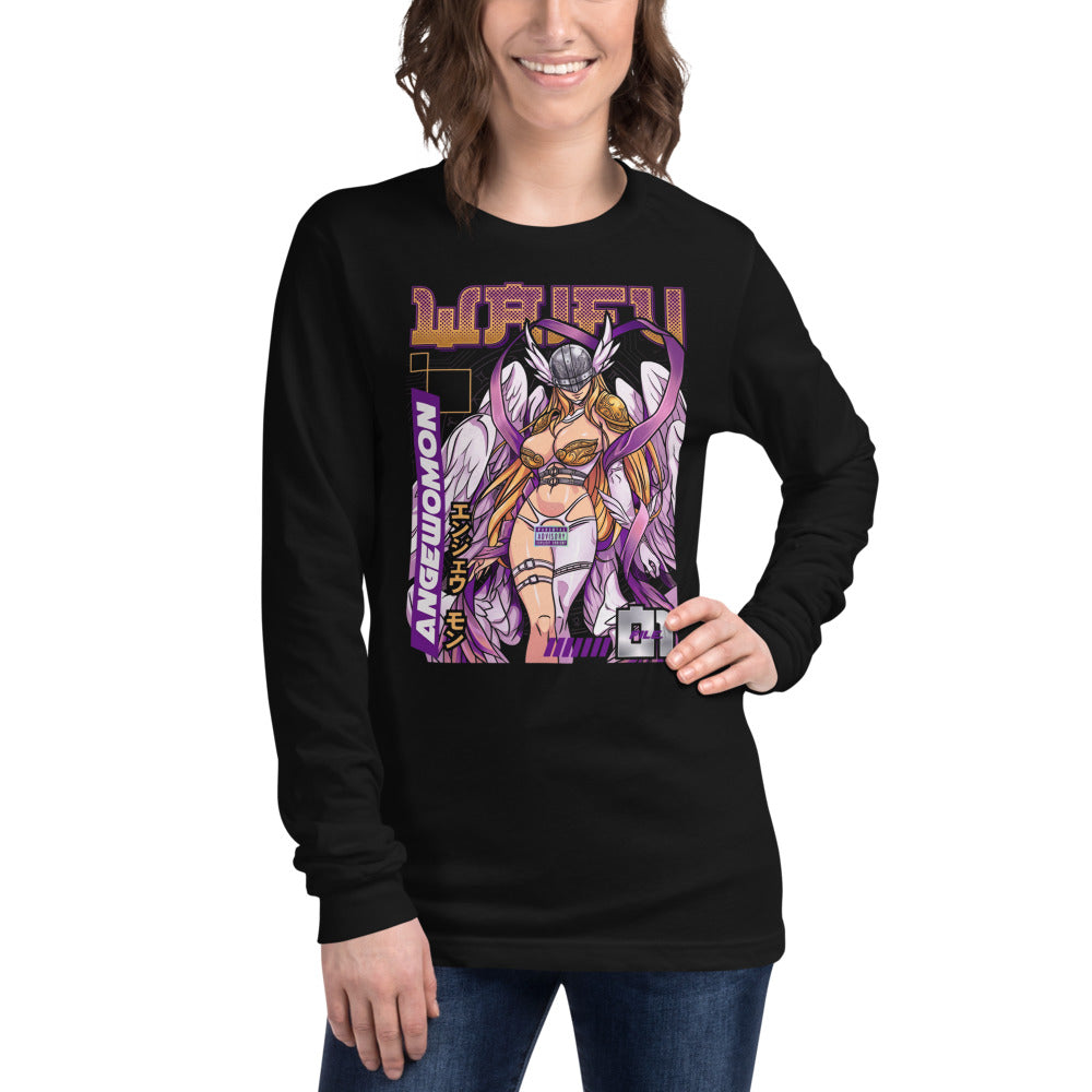 Digimon Angewomon Manga Larga - Modelo femenina