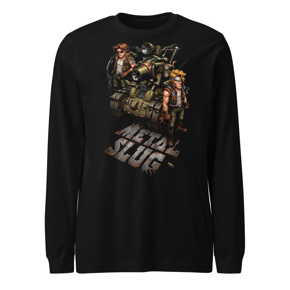 Metal Slug Soldiers Tank Manga Larga - Frente