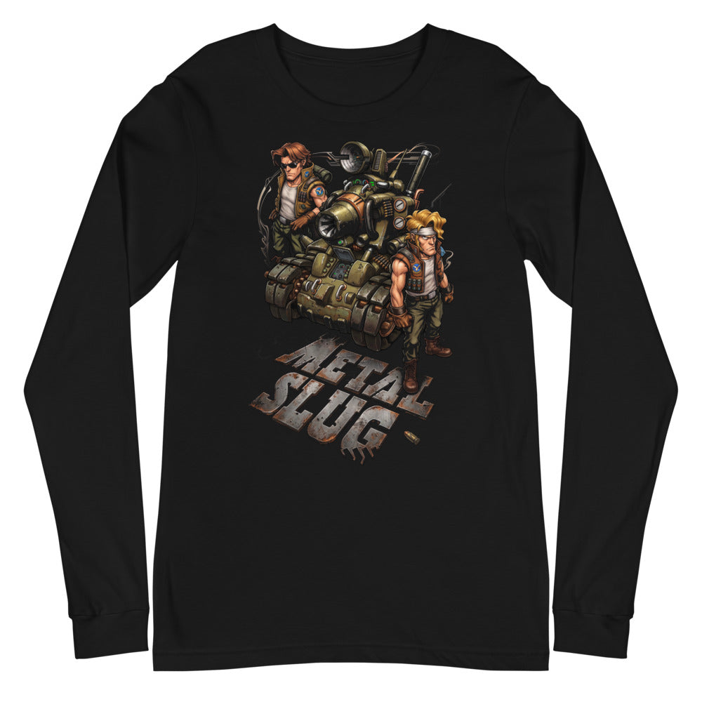 Metal Slug Soldiers Tank Manga Larga - Plano