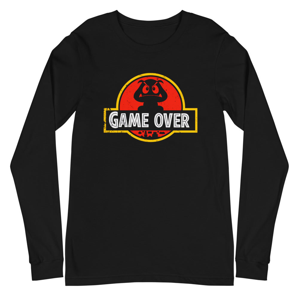 Jurassic Park Game Over Manga Larga - Plano