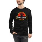 Jurassic Park Game Over Manga Larga - Modelo masculino