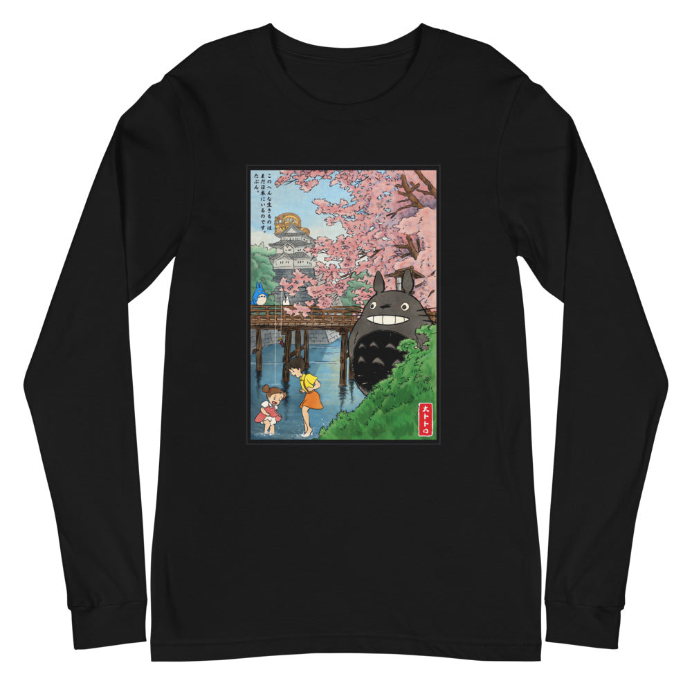 My Neighbor Totoro Castle Sakura Manga Larga - Plano
