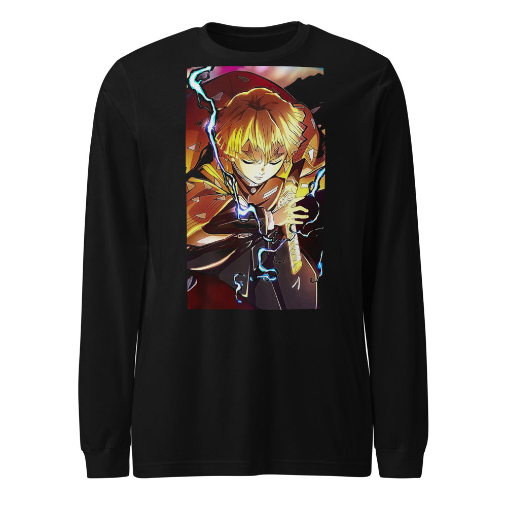 Demon Slayer Zenitsu Sleeping Manga Larga - Frente