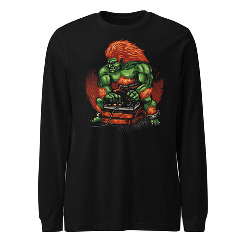 Blanka Street Fighter Arcade Manga Larga - Frente