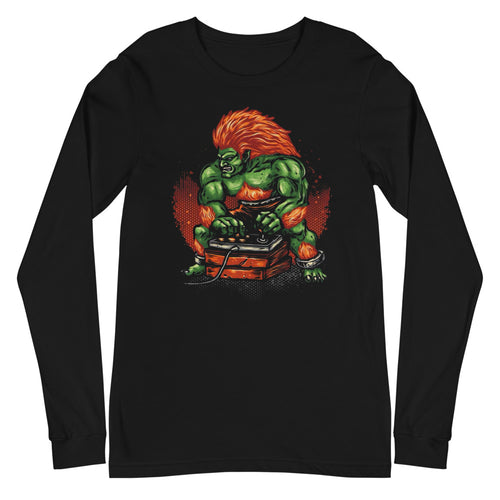 Blanka Street Fighter Arcade Manga Larga - Plano
