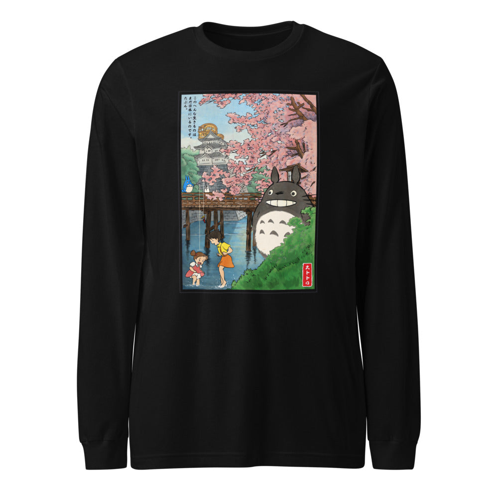 My Neighbor Totoro Castle Sakura II Manga Larga - Frente