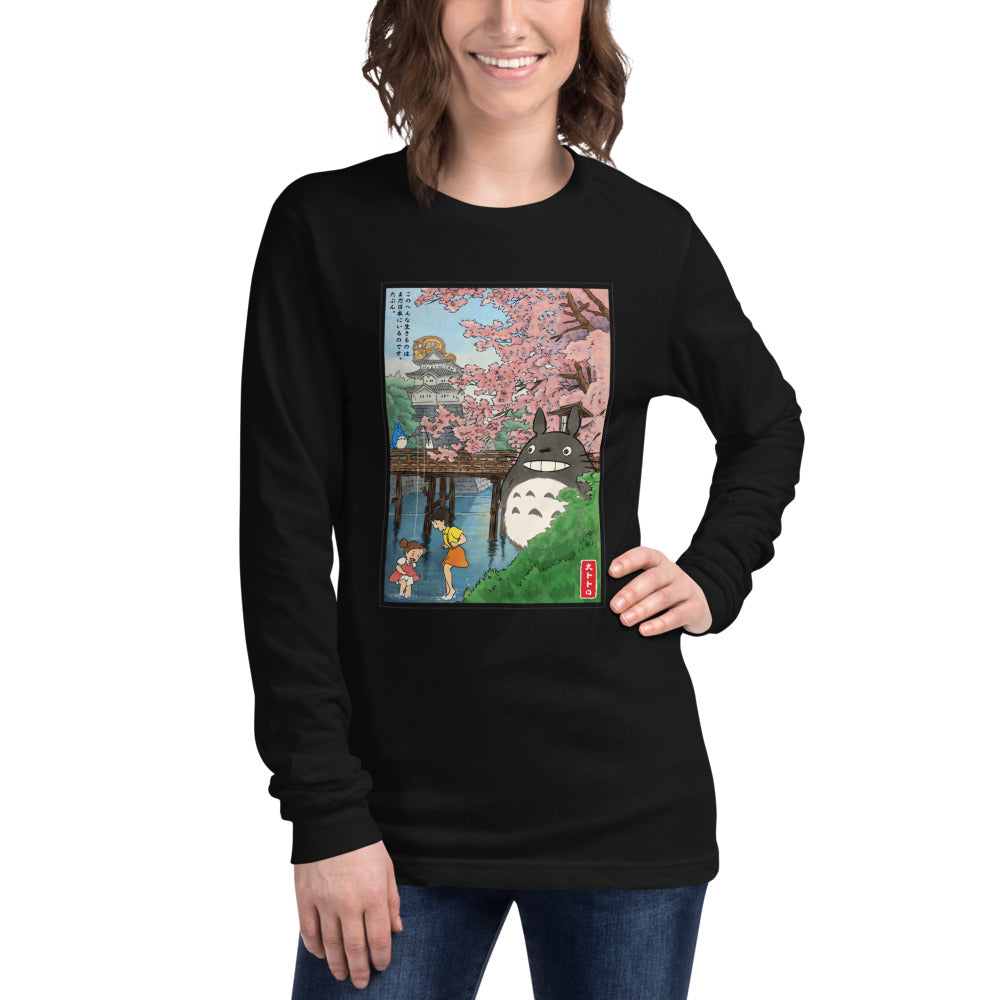 My Neighbor Totoro Castle Sakura II Manga Larga - Modelo femenina