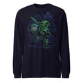 Frente — Neon Link Manga Larga Azul