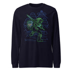 Frente — Neon Link Manga Larga Azul