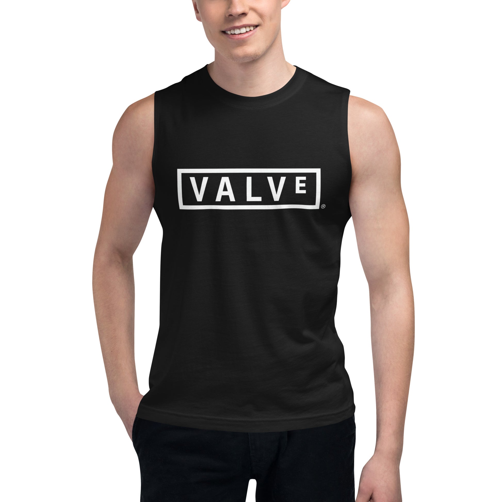 Camiseta sin Mangas VALVe , Disponible en la mejor tienda online para comprar tu merch favorita, la mejor Calidad, compra Ahora en Algoritmo! 