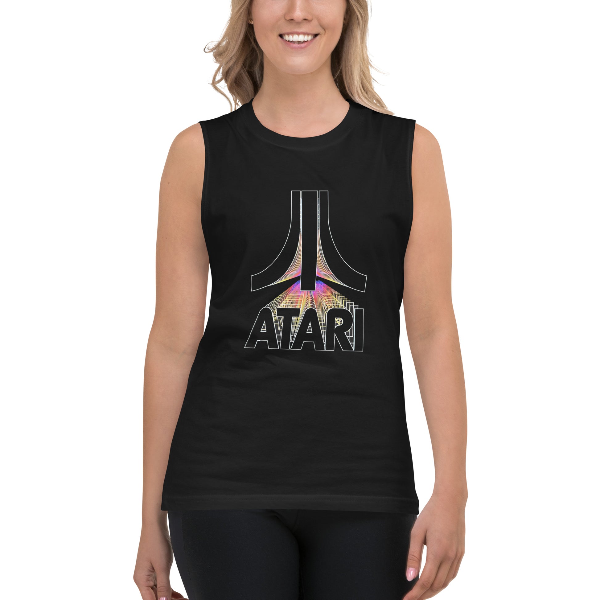 Camiseta sin Mangas Atari 80s , Disponible en la mejor tienda online para comprar tu merch favorita, la mejor Calidad, compra Ahora en Algoritmo! 