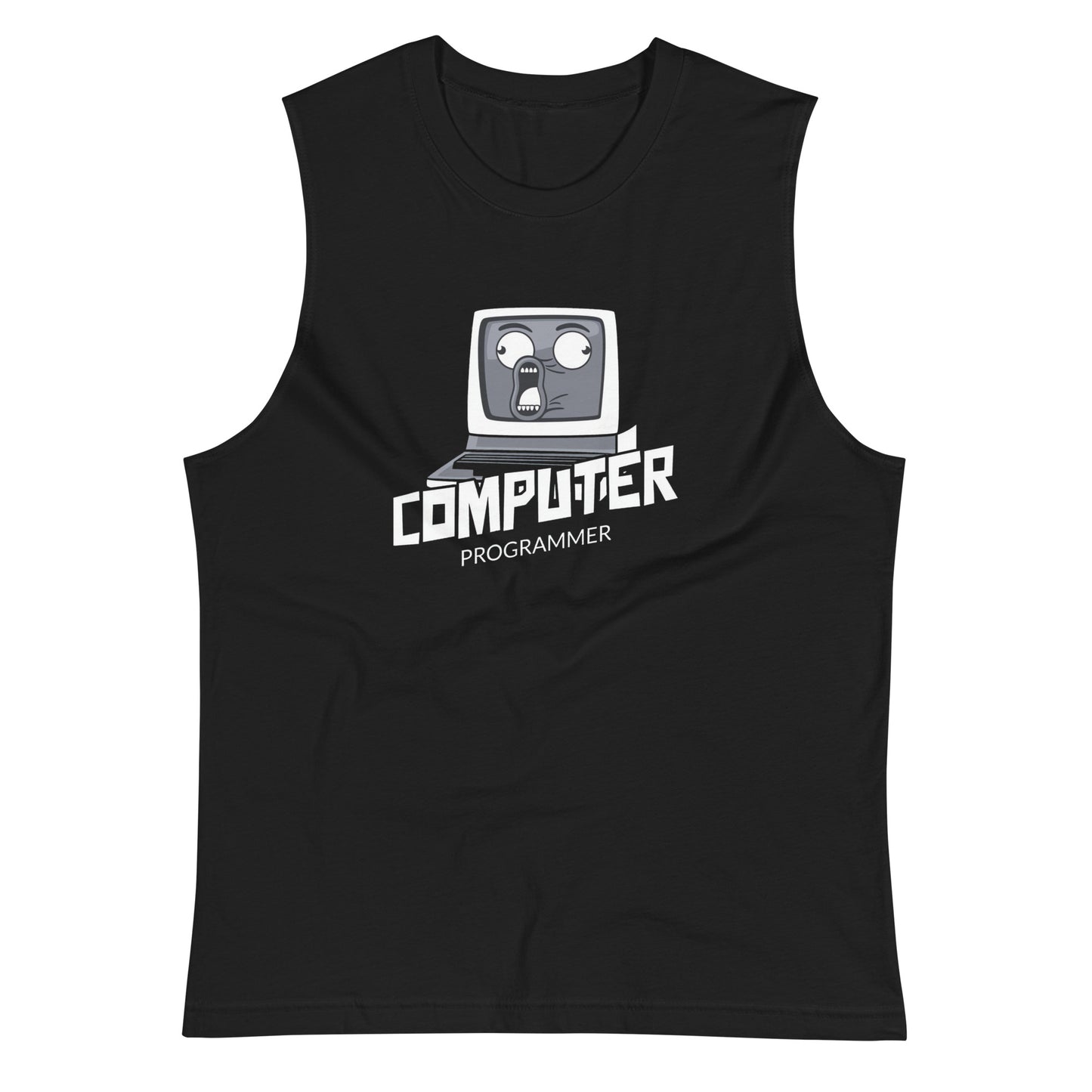 Camiseta sin Mangas Programers , Disponible en la mejor tienda online para comprar tu merch favorita, la mejor Calidad, compra Ahora en Algoritmo! 