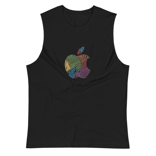 Camiseta sin Mangas Apple Puzzle , Disponible en la mejor tienda online para comprar tu merch favorita, la mejor Calidad, compra Ahora en Algoritmo! 