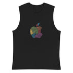 Apple Puzzle — detalle del estampado