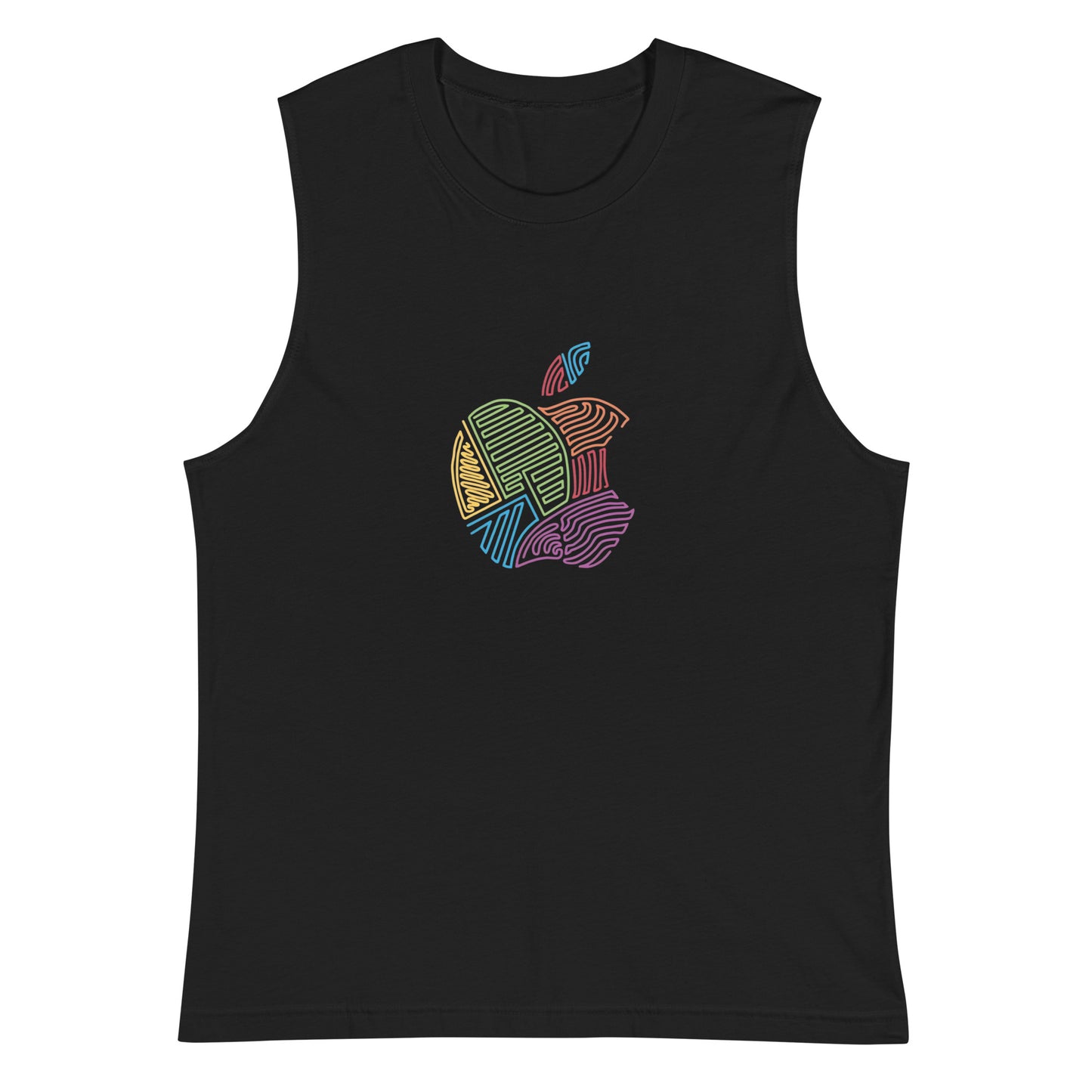 Camiseta sin Mangas Apple Puzzle , Disponible en la mejor tienda online para comprar tu merch favorita, la mejor Calidad, compra Ahora en Algoritmo! 