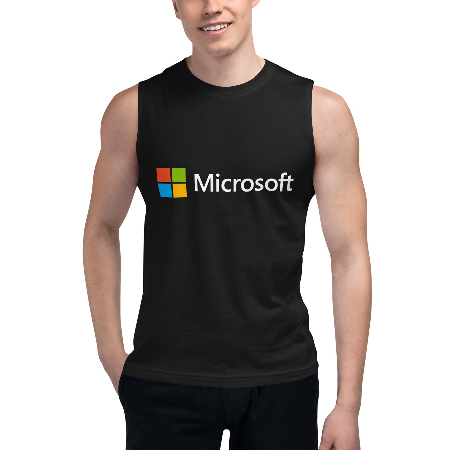 Camiseta sin Mangas Microsoft Windows , Disponible en la mejor tienda online para comprar tu merch favorita, la mejor Calidad, compra en Algoritmo! 