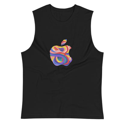 Camiseta sin Mangas Apple Psicodélico , Disponible en la mejor tienda online para comprar tu merch favorita, la mejor Calidad, compra en Algoritmo! 