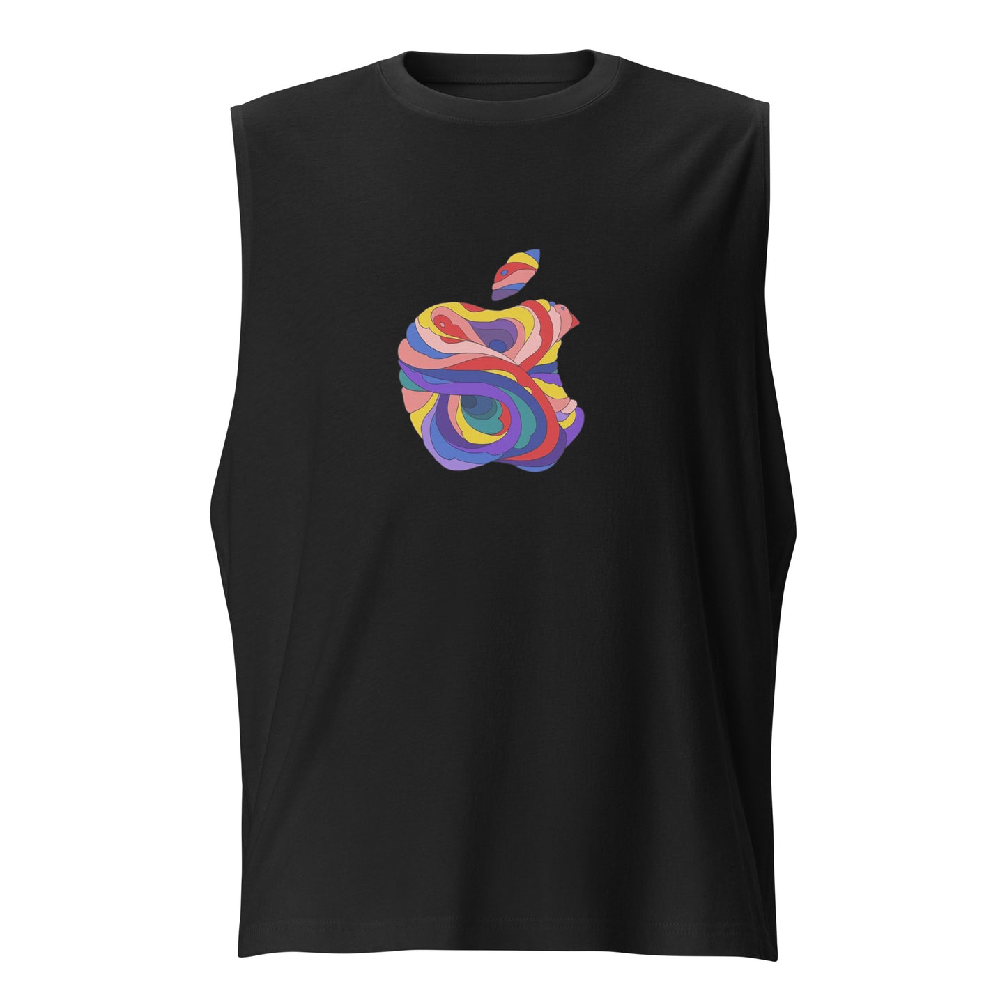 Camiseta sin Mangas Apple Psicodélico , Disponible en la mejor tienda online para comprar tu merch favorita, la mejor Calidad, compra en Algoritmo! 