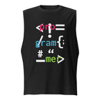 Programer Code — detalle del estampado