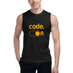 Code On — vista trasera
