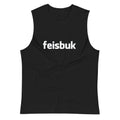 Vista frontal — Camiseta sin Mangas Feisbuk parodia social media