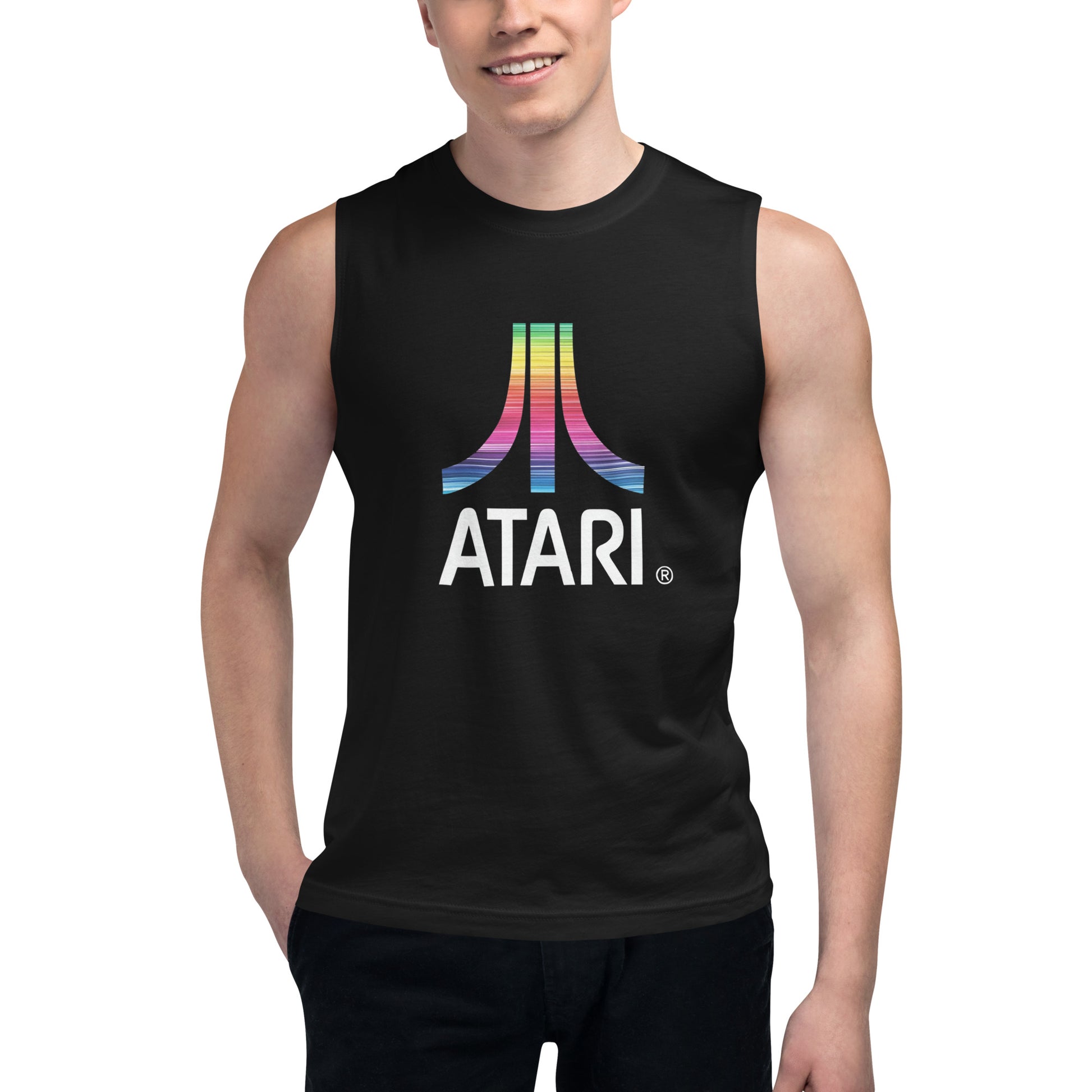 Camiseta sin Mangas ATARI , Disponible en la mejor tienda online para comprar tu merch favorita, la mejor Calidad, compra Ahora en Algoritmo! 