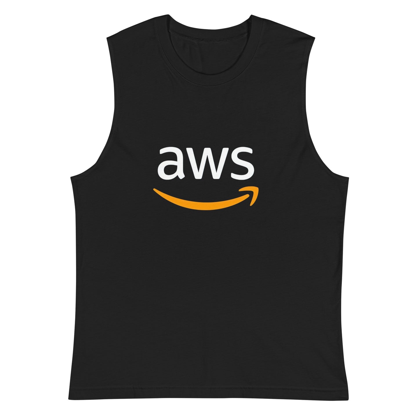 Camiseta sin Mangas AWS , Disponible en la mejor tienda online para comprar tu merch favorita, la mejor Calidad, compra Ahora en Algoritmo! 