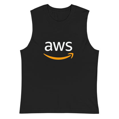 Camiseta sin Mangas AWS , Disponible en la mejor tienda online para comprar tu merch favorita, la mejor Calidad, compra Ahora en Algoritmo! 