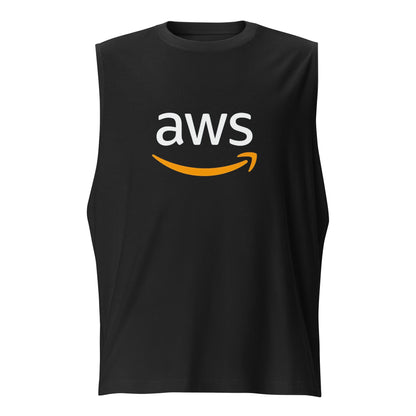 Camiseta sin Mangas AWS , Disponible en la mejor tienda online para comprar tu merch favorita, la mejor Calidad, compra Ahora en Algoritmo! 