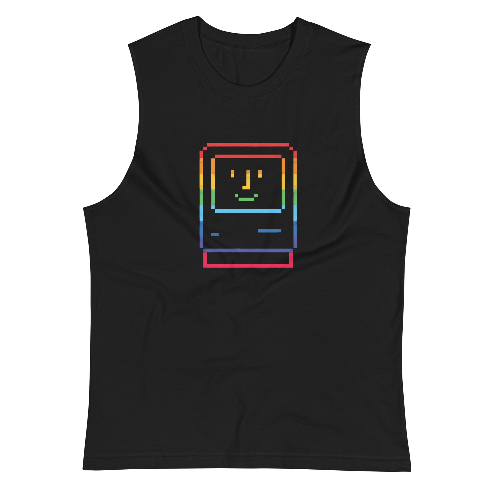 Camiseta sin Mangas Happy Mac Rainbow , Disponible en la mejor tienda online para comprar tu merch favorita, la mejor Calidad, compra Ahora! 